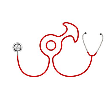 erkek sembolü olarak stetoskop