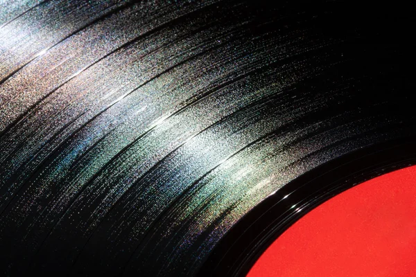 Segment of vinyl record — Stock Photo, Image