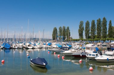 Konstanz Gölü, unteruhldingen liman