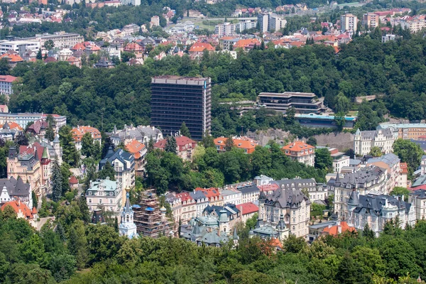 Karlovy vary Panoraması — Stok fotoğraf