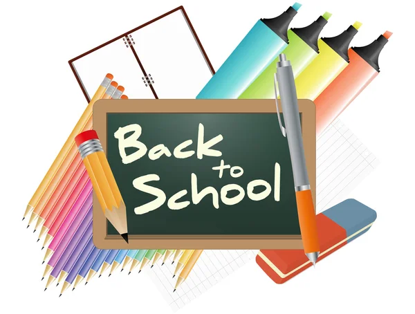 Back to school — Stock Vector