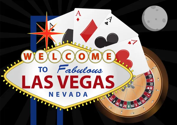 Las Vegas. — Vetor de Stock