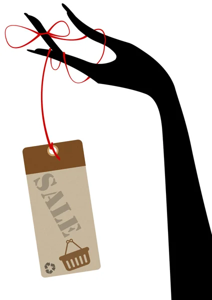 Satılık el etiketi