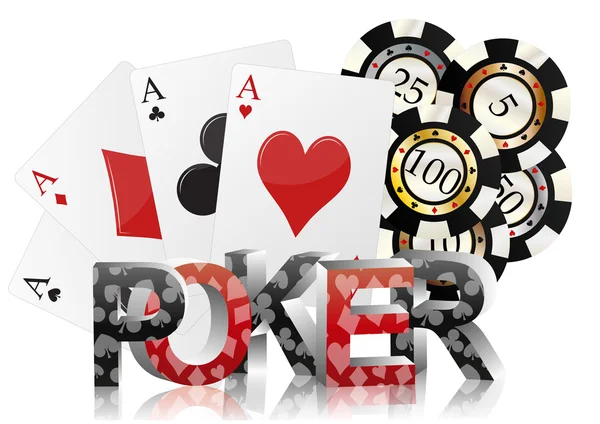 Carte de poker — Image vectorielle