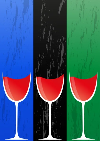 Wineglass — Stock Vector