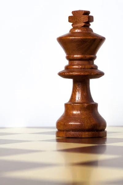 Król szachów — Zdjęcie stockowe