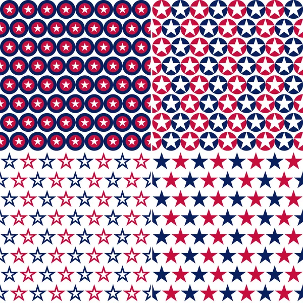 Usa seamless pattern — Stock Vector