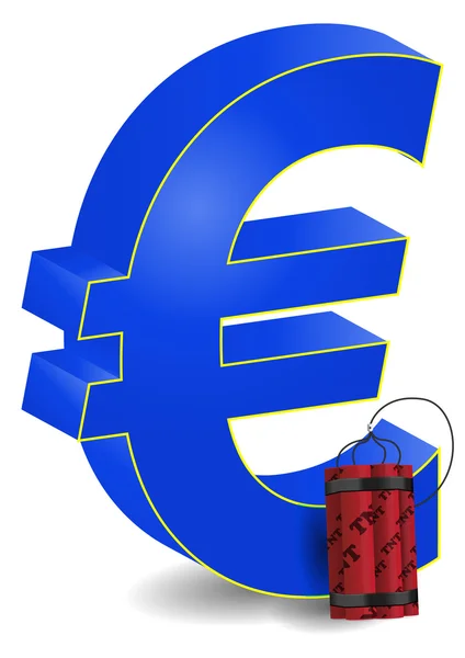 Bomba europa — Vector de stock