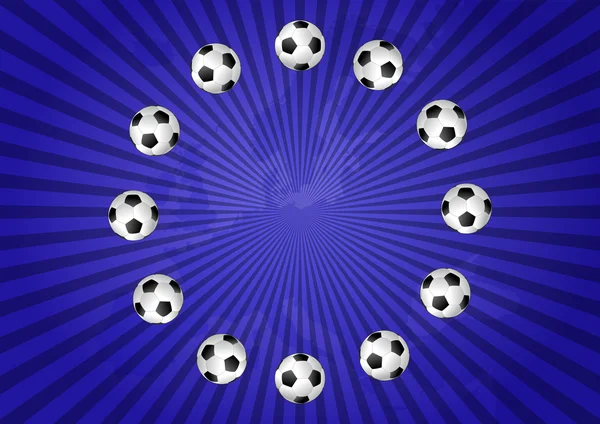 Fútbol europeo — Vector de stock