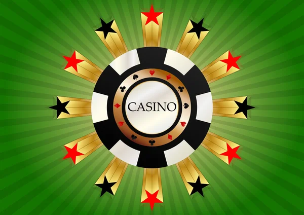 Fichas de casino —  Vetores de Stock