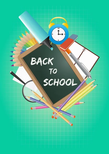 Back to school — Stock Vector