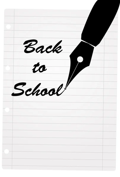 Back to school — Stock Vector