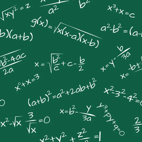 Formula modello senza soluzione di continuità matematica — Vettoriale Stock