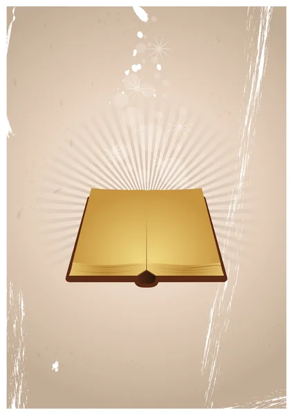 Ancient book — Stock Vector