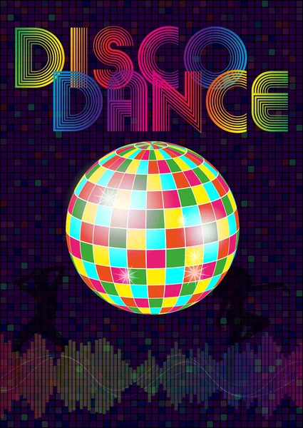 Musique disco — Image vectorielle