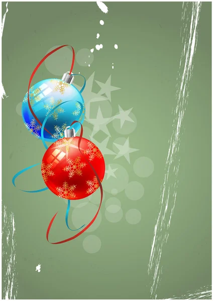 Xmas ball — Stock Vector