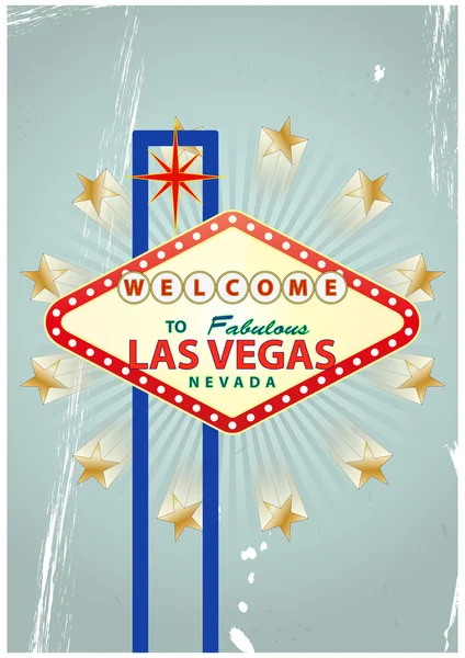 De stad Las Vegas — Stockvector