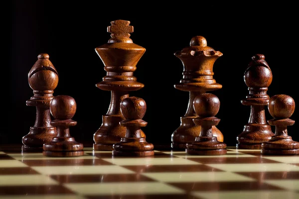 Black chess — Stock Photo, Image