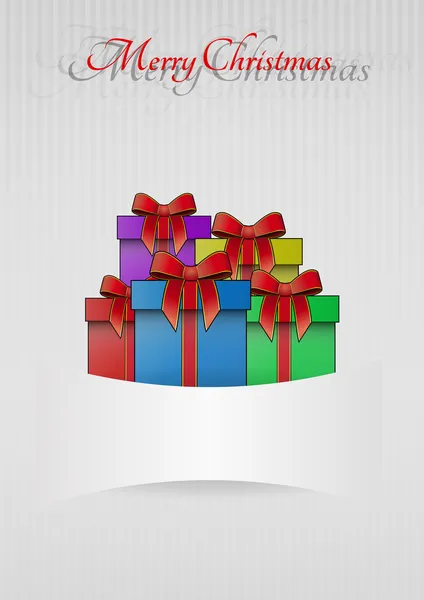 Regalo de Navidad — Vector de stock