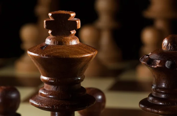 王のチェス — ストック写真