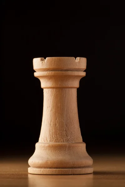 Wieża w szachach — Zdjęcie stockowe