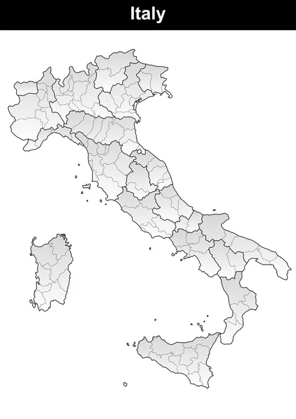 แผนภูมิอิตาลี — ภาพเวกเตอร์สต็อก