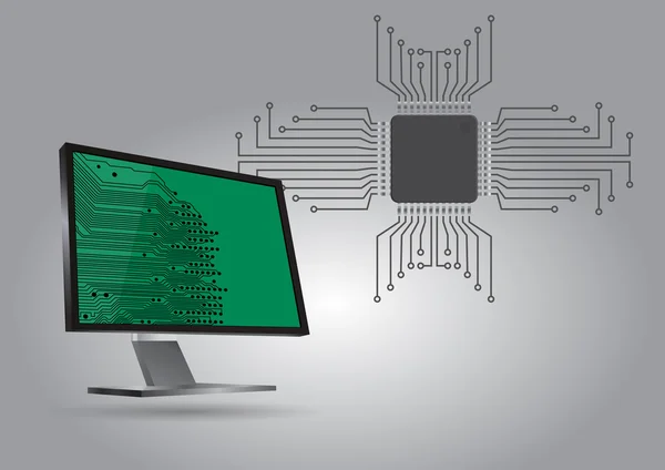 Dispositivo de tecnologia — Vetor de Stock