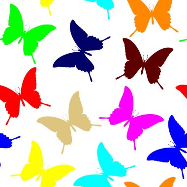 Kelebek kusursuz desen