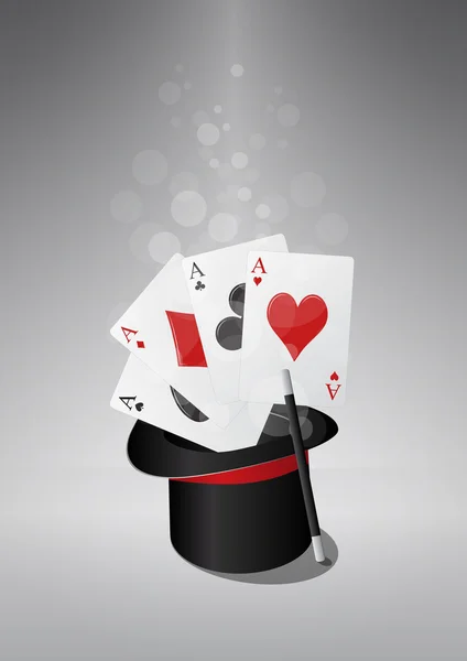 Cylindr poker — Stockový vektor