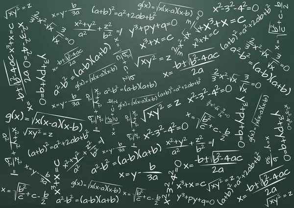 Formula matematica — Vettoriale Stock