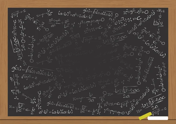 Formula matematica — Vettoriale Stock