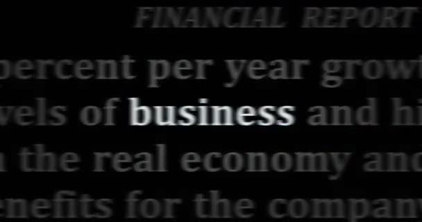 Titular Noticias Los Medios Internacionales Con Negocios Comercio Corporaciones Comercio — Vídeos de Stock
