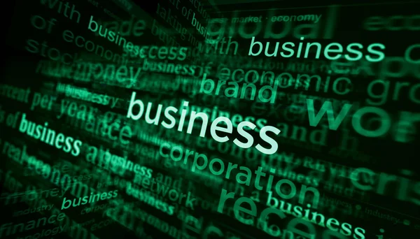 Headline News International Media Business Trade Corporate Commerce Economy Abstract — Stock Photo, Image