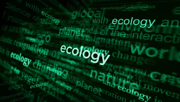 Headline News International Media Ecology Environment Climate Crisis Abstract Concept — Foto de Stock