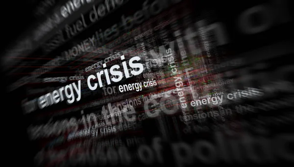 Заголовки Новостей Международных Сми Энергетическим Кризисом Ростом Цен Отопление Энергетической — стоковое фото