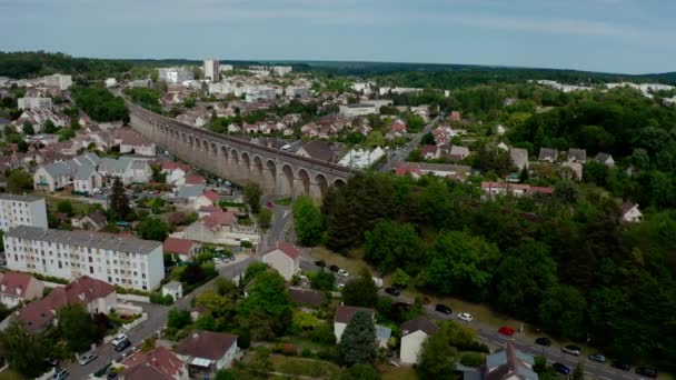 Jembatan Jembatan Jembatan Lanskap Kota Rekaman Berkualitas Tinggi — Stok Video