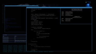 Dünya haritasındaki istatistikler siyah arka planda ya da hacker saldırısında enfeksiyon bölgelerini gösteriyor. - Evet. Yüksek kalite 4k görüntü