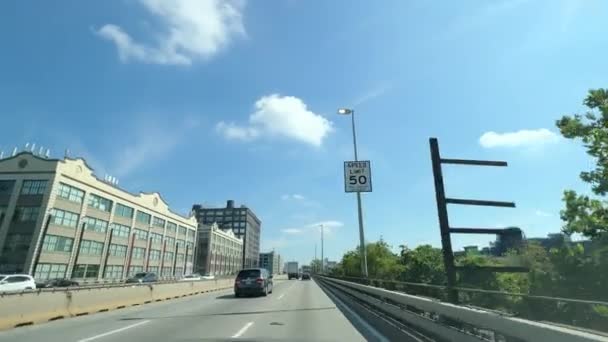 Driving Brooklyn View Brooklyn High Quality Footage — Wideo stockowe