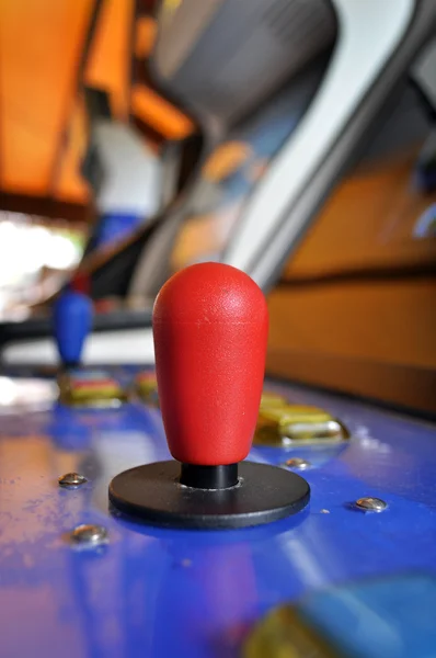 Klasik arcade video oyunu joystick