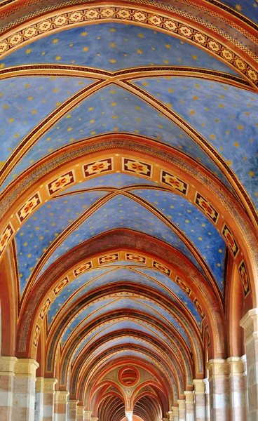 Painted ceiling