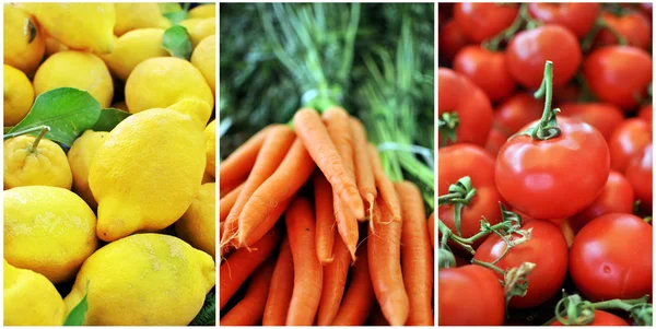 Frutas y hortalizas de verano —  Fotos de Stock