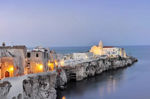 Vieste de noche Imágenes de stock libres de derechos