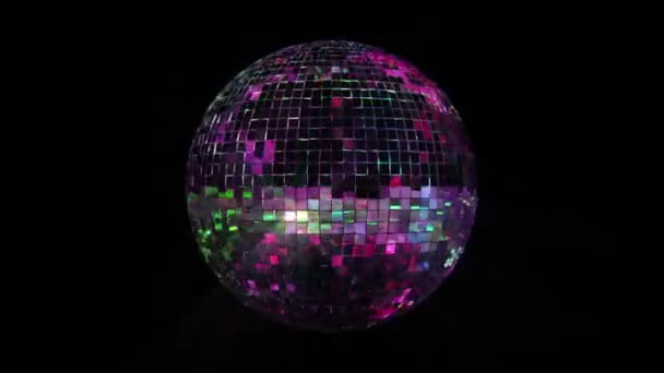Disco Mirror Ball hurok — Stock videók