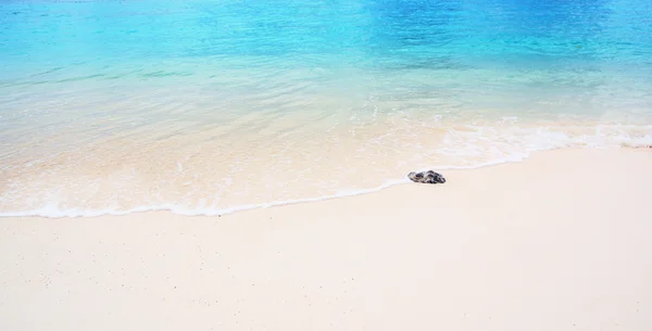 海滩和海波浪 — 图库照片