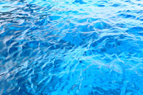 Θάλασσα μπλε επιφανειακών υφή — Φωτογραφία Αρχείου