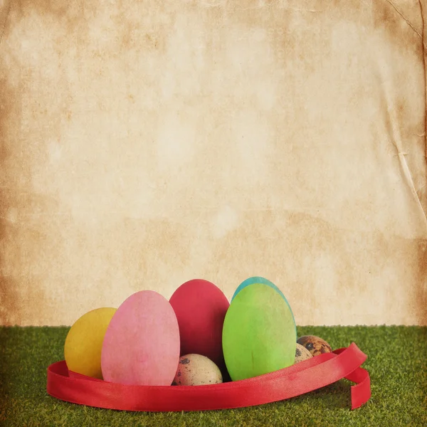 Ester egg vintage paper texture — Stock Photo, Image