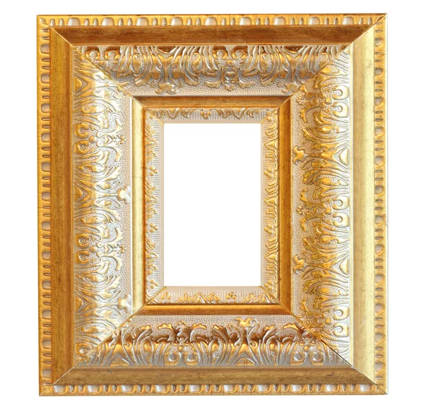 Vintage gouden houten frame — Stockfoto