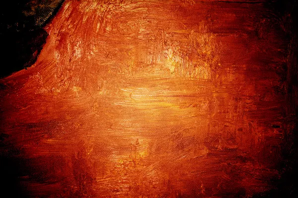 Oranje grunge muur — Stockfoto