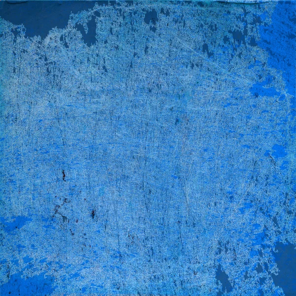 Grunge blå vägg bakgrund — Stockfoto