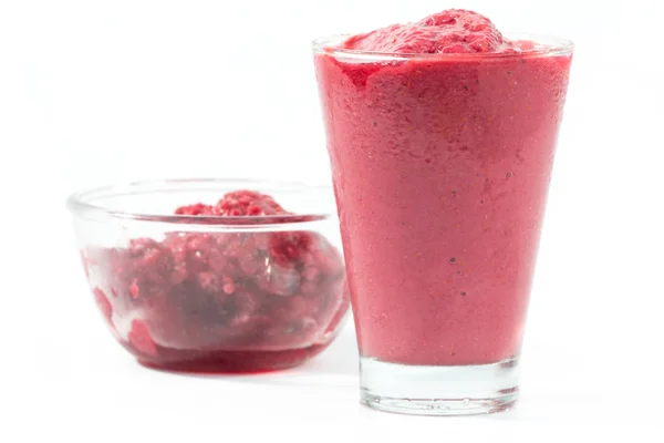 Raspberry smoothis — Stockfoto